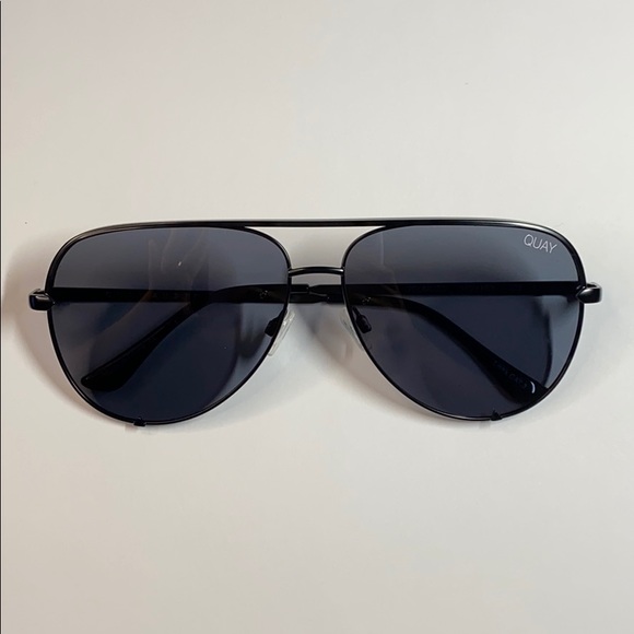 Quay Australia Accessories - HIGH KEY BLACK QUAY SUNGLASSES